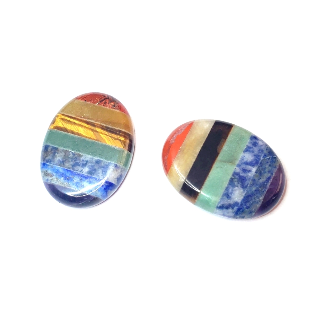 Chakra Worry Stone (Price for 1ea)